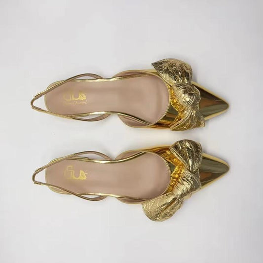 The Carmie – Gold Elegance Flat