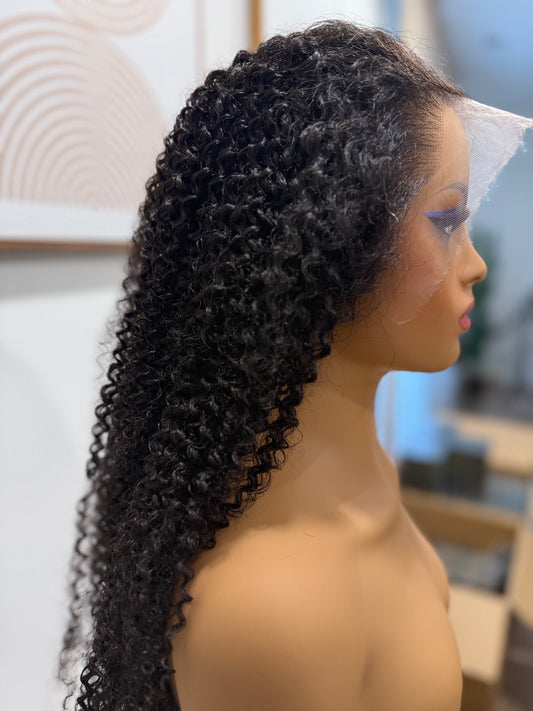 13x6 HD lace Kinky Curly Hair - 200% Density